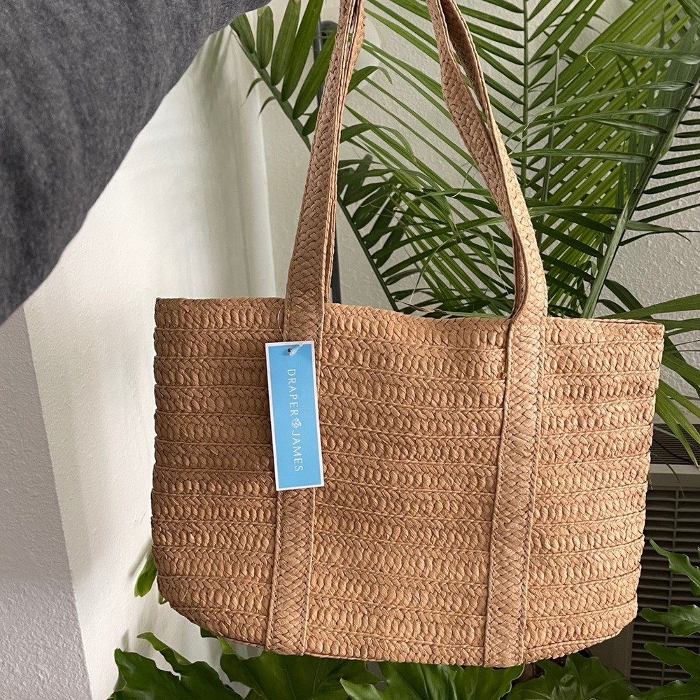 NWT Draper James Straw Bag 💼